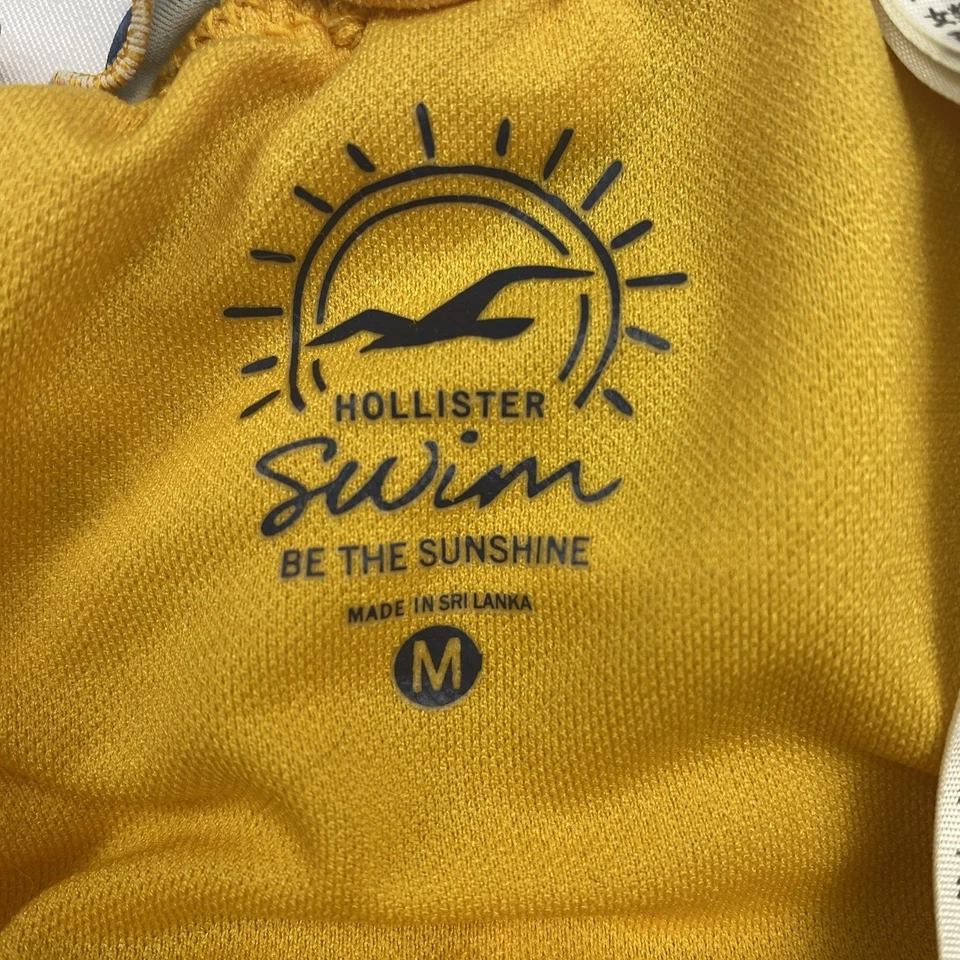 Pantalones de bikini de natación Hollister & VS rosa para mujer medianos multicolores florales descarados Foto 4 de 4