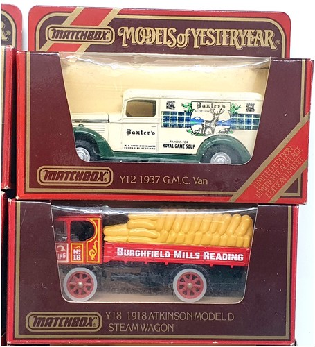 Matchbox Models Of Yesteryear TVSET9 - Collection Of 8 Assorted Vans & Trucks - Picture 4 of 6