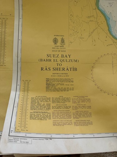 LOT of 9 ADMIRALITY Charts Maps 159 5377 5375 1353 4044 4043 2373 Vintage - Bild 7 von 19