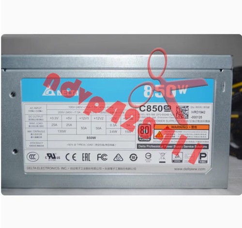1PCS Nuovo Alimentatore per Workstation Silenzioso Delta DPS-850AB-12A 850W