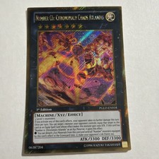 Number C6: Chronomaly Chaos Atlandis - PGLD-EN018 - Gold Secret Rare - 1st Editi