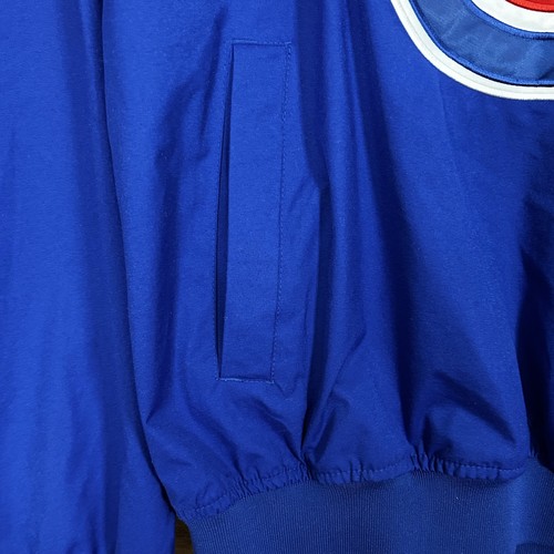 Vintage 90s Nike MLB Chicago Cubs Big Logo Center Swoosh Pullover Windbreaker Size L - Bild 5 von 10