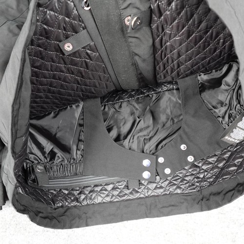 Hurley Jacket Womens Large Black 3M Thinsulate Snowboard Ski Coat Flurry Snow - Picture 7 of 18