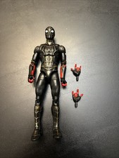 Hasbro Marvel Legends 6    Figure Spider-Man Black & Gold Armadillo BAF Complete