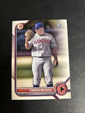 2022 Bowman Draft - Parker Messick #BD-71 (RC) Cleveland Guardians