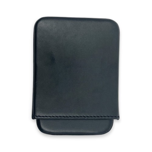 Coach Structured Business Card Holder 4568 Black Leather w/ Box - Picture 3 of 23