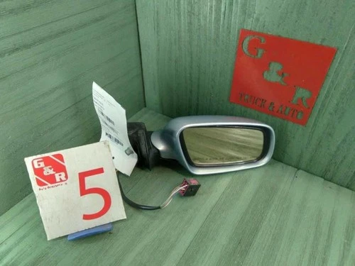 2003 2004 AUDI A6 PASSENGER RIGHT POWER SIDE VIEW MIRROR OEM FLAWS