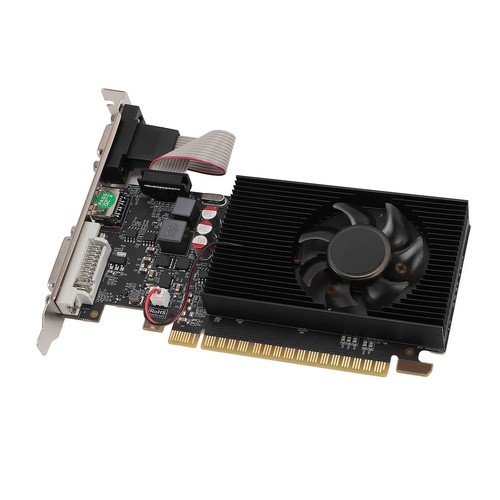 Single Slot Graphics Card 2GB For GDDR3 PCIE Thin Low Profile 64 Bit With VG REL - Picture 11 of 22