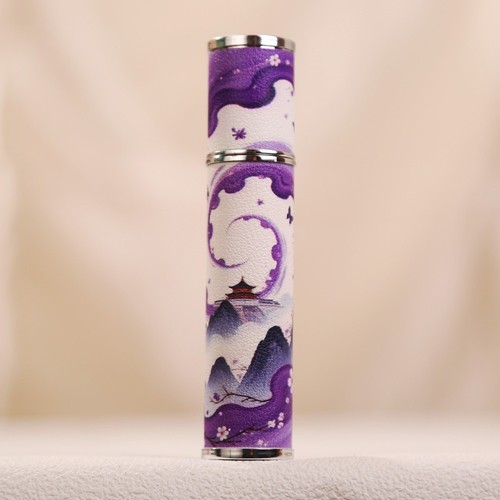 Empty Spray Bottle PU Leather Perfume Atomizer Bottle Travel - Picture 12 of 14