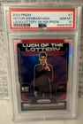 Victor Wembanyama 2023-24 Panini Silver Prizm Luck of the Lottery RC #7 PSA 10