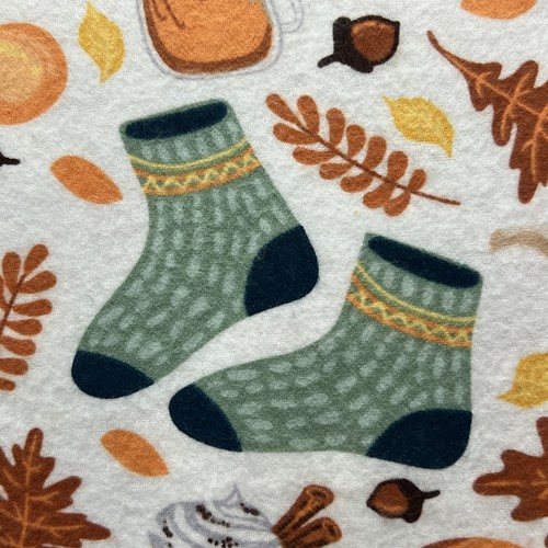 @8yd Cotton Flannel Fabric Cozy FALL Vibes SWEATERS, Joann, Super Snuggle - Picture 2 of 8
