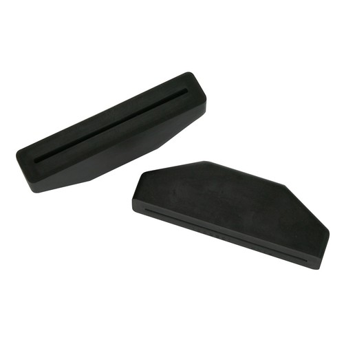 Transmission Rubber Insulators Crossmember Bracket 1964-72 Pontiac Lemans 2pc - Picture 1 of 9
