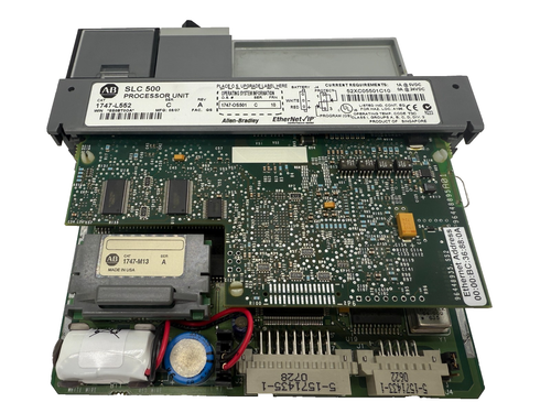 Allen Bradley 1747-L552 /C SLC 500 SLC 5/05 CPU Processor Unit w/ 1747-M13 - Picture 6 of 8