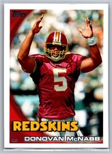 Donovan McNabb 2010 Topps Washington Redskins #350