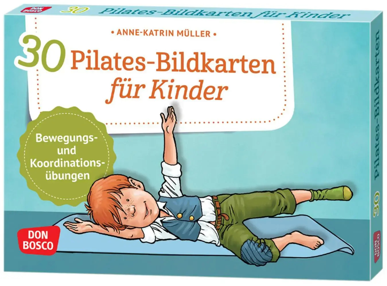 30 Pilates-Bildkarten für Kinder | Bewegungs- und Koordinationsübungen | Müller