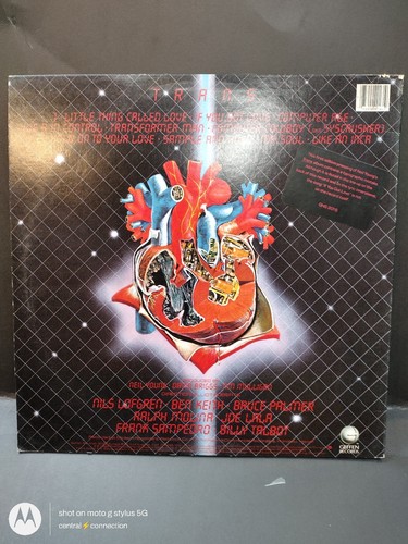 NEIL YOUNG~TRANS LP (1982) ORIG 1st PRESSING ERROR STICKERS GHS-2018 - Picture 2 of 7