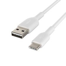 Belkin BoostCharge USB C charger cable, USB-C to USB-A cable, USB type C chargin