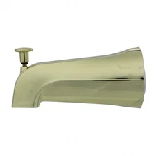 DANCO 89265 DIVERTER UNIVERSAL TUB SPOUT SLIP FIT & IPS CONNECT POLISHED BRASS