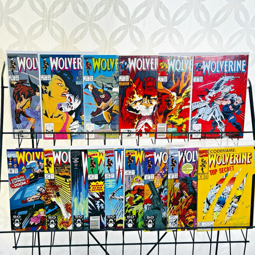 Wolverine 2 9 13-16 40 42-47 49-50 Lot Marvel 1st Series Weapon X