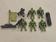 HALO Mega Bloks UNSC Fireteam Venom 97350 Minifigure LOT