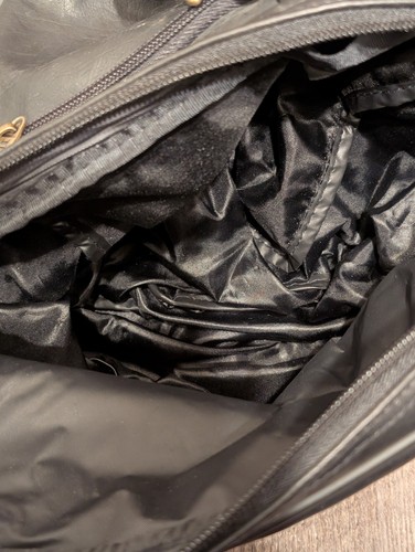 Vintage Wilson schwarz Durahide Leder 20" Seesack Tragen über Nacht Reisen Fitnessstudio schön - Bild 9 von 19