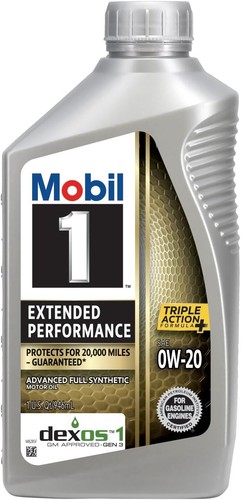 Mobil 1 Extended Performance vollsynthetisches Motoröl 0W-20, 1 Quart (6er-Pack) - Bild 3 von 9