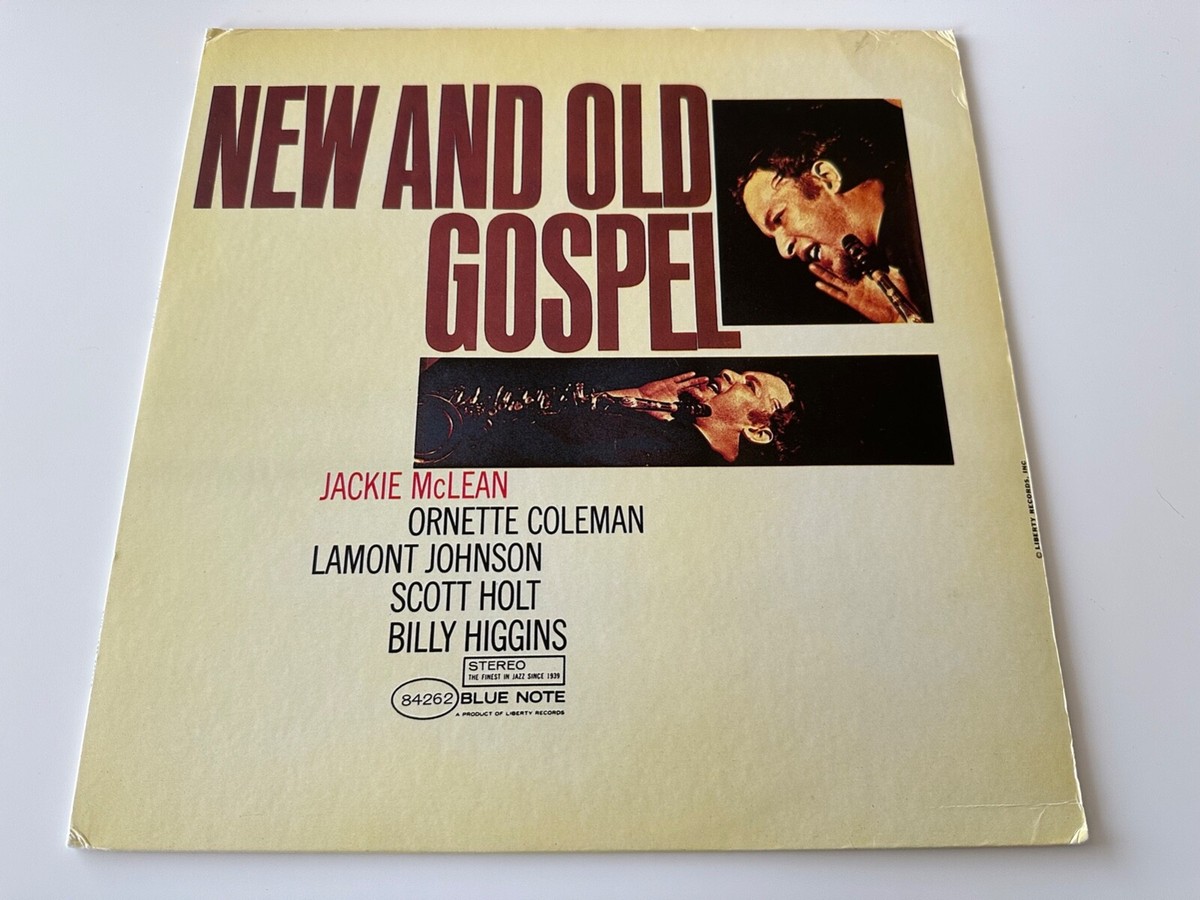 BLUE NOTE BST-84262 JACKIE MCLEAN ORNETTE COLEMAN NEW AND