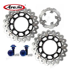 For Yamaha YZF R6 2017-2019 R1M 2015-2020 Front Rear Brake Disc Rotor + Bolts