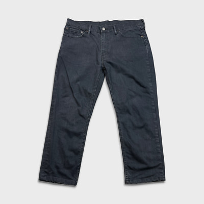 Levi's 541 Jeans Mens 36x26 Gray Athletic Taper Dark Wash American Denim Pants