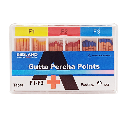 REDLAND Gutta Percha F1,F2,F3,F4,F5 100/Pk for Special TAPERED FILES (MM marked) - Picture 14 of 14