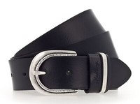 Mustang 35Mm Leather Belt W110 GüRtel Black Schwarz Neu