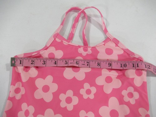Quince Recycled Three Piece Pink Daisy Swimsuit Mix & Match Set Size 8 *NWT* - Picture 5 of 10