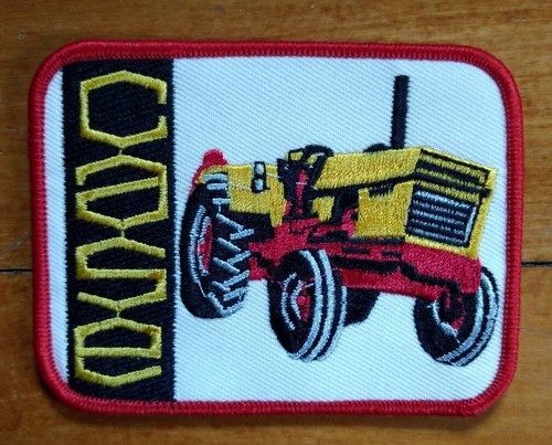 Vintage FARMALL CASE TRACTOR Farming Hat jacket Sew On PATCH