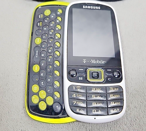 Samsung Gravity 3 III SGH-T479 - White & Green ( T-Mobile ) Rare Phone/Color - 第 2/3 張圖片