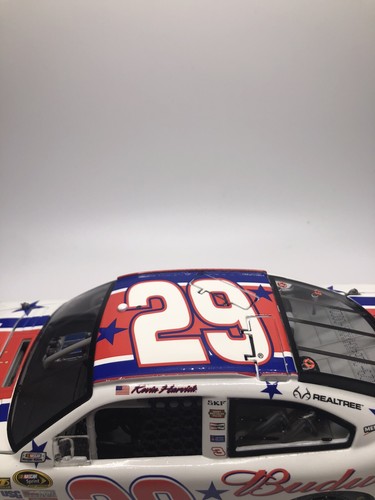 Kevin Harvick ELITE #29 Budweiser 4th of July Folds of Honor 1/24 Nascar Diecast - Picture 9 of 23