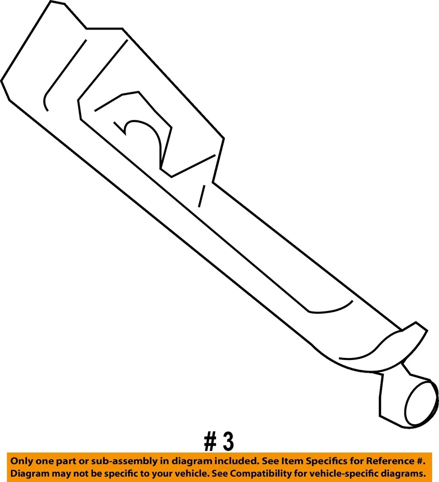 Componentes de tapa de maletero Ford OEM 06-12 Fusion AE5Z5442700A Foto 2 de 2