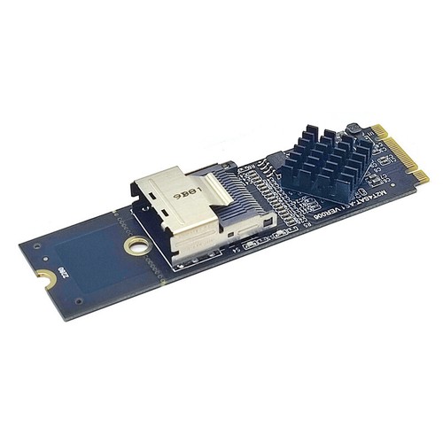 Karta M.2 NVME na SFF-8087 SATA3.0 Mini-SAS/SATA Adapter dysku twardego 36PIN - Zdjęcie 3 z 6