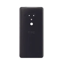 Original HTC U12+ Black Battery Glass Back Door Replacement For HTC U12Plus