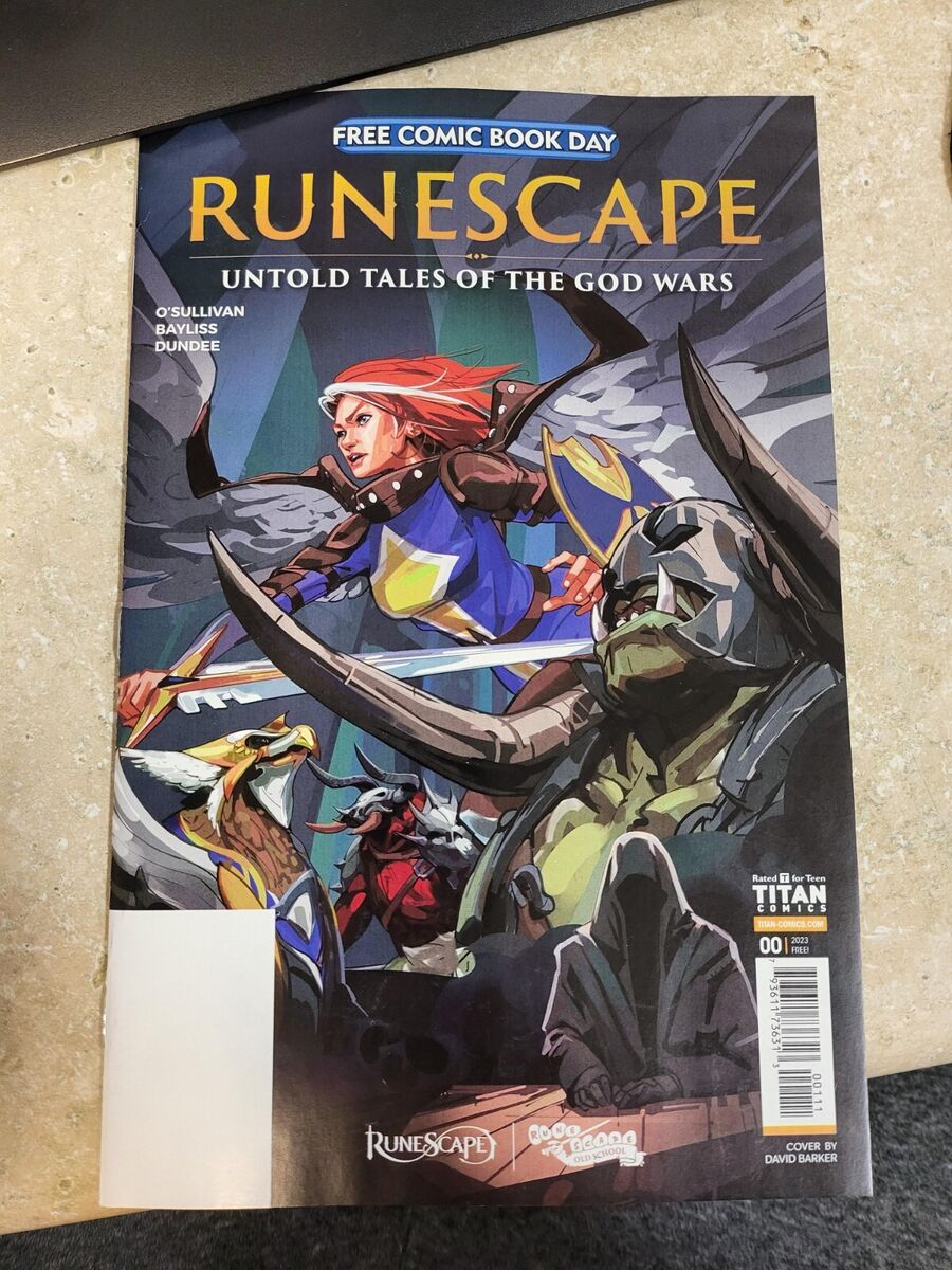 RUNESCAPE UNTOLD TALES OF THE GOD WARS 2023 FREE COMIC BOOK DAY