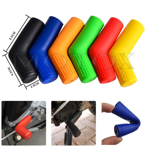 Motorcycle Universal Rubber Gear Shifter Lever Cover Boot Shoe Protector Saver - Picture 2 of 15