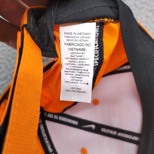 NIke Tennessee Volunteers Hat Cap Mens Strap Back M-L Club Cap Orange Team Issue - Picture 15 of 15