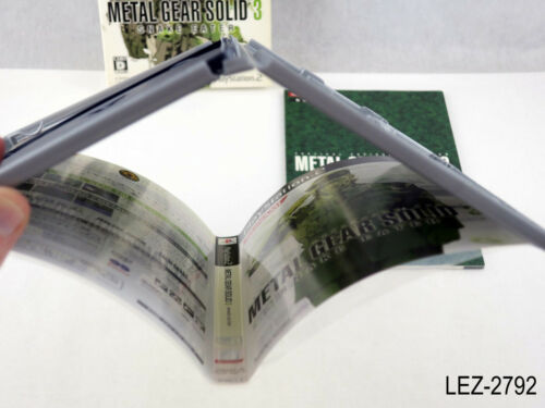 Metal Gear Solid 3 Schlangenesser am besten mit MG Playstation 2 japanischer Import US-Verkäufer - Bild 3 von 9