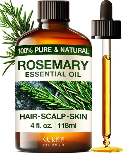 Aromatherapy Rosemary Oil - 100% Pure Essential Oil for Hair, Skin & Diffusing - Picture 3 of 10