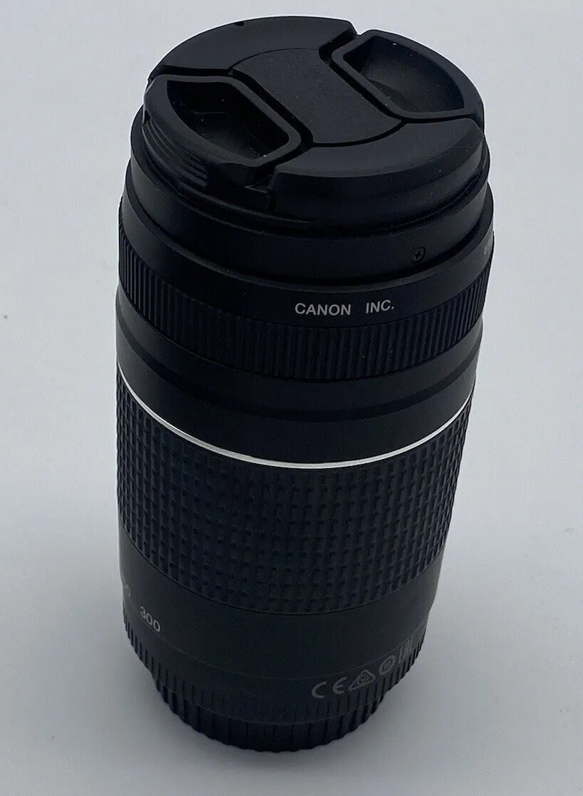Canon Ultrasonic Zoom Lens EF 75-300mm 1:4-5.6 III USM 58 mm