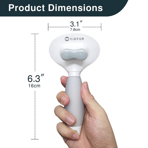 Cat Hair Brushcat Brush For Sheddingsoft Silicone Self Cleaning Brush For Short - Picture 6 of 6