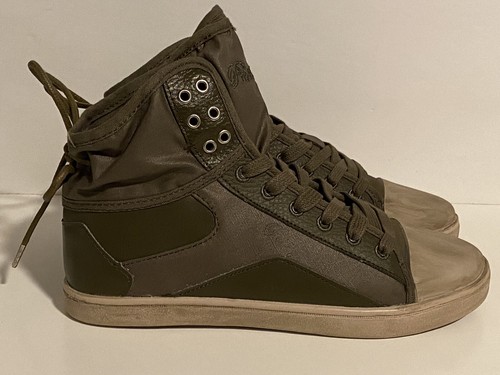 NEW PASTRY Dance Women's Sz 7 Green Sneaker High Tops W/ Sweet Life Charm Soles - Picture 5 of 24
