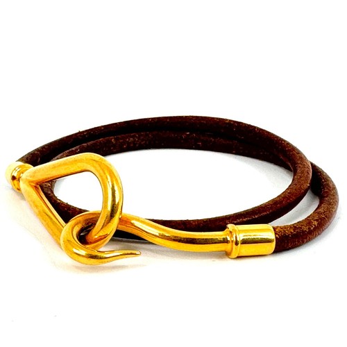 Hermes Bracelet Jumbo Gold Double Auth / 0395 - Picture 3 of 13