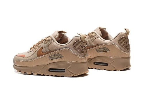 🔥Brandneue Nike Air Max 90 OG Herren All Wheaten Bequeme Laufschuhe - Bild 5 von 5