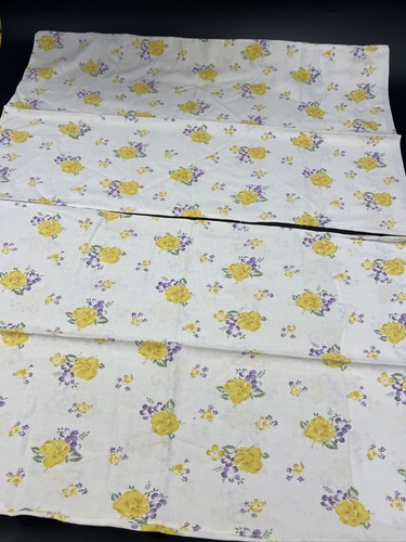 Par de fundas de almohada vintage años 70 80 campervan retro flores de campo - Imagen 2 de 6