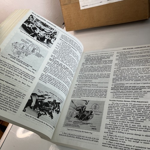 1981 Buick Chassis Service Manual Original Shipping Box TUAR Used Dealership - Picture 9 of 12